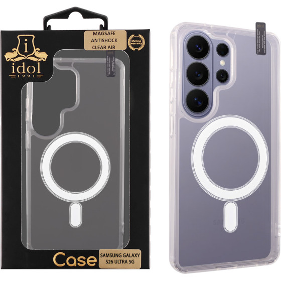 Idol 1991 ���� Samsung Galaxy S26 Ultra 5G 6.9'' Magsafe Antishock Clear Air Back Cover Tpu Camera Guard �������