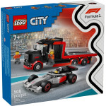 Lego City F1 Display Truck With Audi F1 Race Car - (60493)