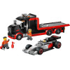 Lego City F1 Display Truck With Audi F1 Race Car - (60493)
