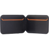 Audi Magnetic Wallet Lamborghini D1 Genuine Leather Magsafe Phone Stand Orange - (LB-MSCH-TE/D1-BK/OE)