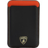 Audi Magnetic Wallet Lamborghini Urus D8 Genuine Leather Magsafe Orange - (LB-MSCH-UR/D8-OE)
