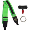 Audi Universal Lamborghini D1 Crossbody Webbing Strap Green - (LB-CBLWSGL-TE/D1-GN)