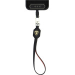 Audi Universal Lamborghini D1 Leather Handstrap Orange - (LB-HSLGL-TE/D1-OE)