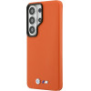 BMW Case M Metal Logo Magsafe For Samsung Galaxy S26 Ultra Orange - (BMHMS26L25PFWKCKO)