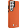 BMW Case M Metal Logo Magsafe For Samsung Galaxy S26 Ultra Orange - (BMHMS26L25PFWKCKO)