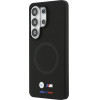 BMW Case M Silicone Magsafe For Samsung Galaxy S26 Ultra Black - (BMHMS26L25SITBOK)