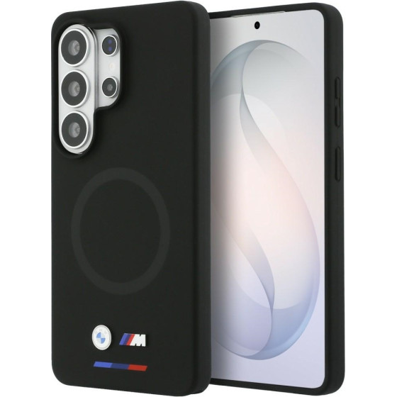 BMW Case M Silicone Magsafe For Samsung Galaxy S26 Ultra Black - (BMHMS26L25SITBOK)