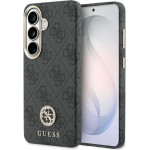 Guess Case 4G Rhinestone Round Logo Magsafe For Samsung Galaxy S26 Plus Black - (GUHMS26MP4GRMDEK)