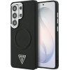 Guess Case Embossed Ring Triangle Logo Magsafe For Samsung Galaxy S26 Ultra Black - (GUHMS26LPSDTSCMK)
