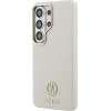 Guess Case Rhinestone Round Logo Magsafe For Samsung Galaxy S26 Ultra Beige - (GUHMS26LPGCRMDEE)
