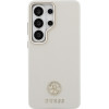 Guess Case Rhinestone Round Logo Magsafe For Samsung Galaxy S26 Ultra Beige - (GUHMS26LPGCRMDEE)
