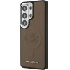 Karl Lagerfeld Case Embossed Ring Initials Magsafe For Samsung Galaxy S26 Ultra Brown - (KLHMS26LPGFKLRDW)