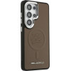 Karl Lagerfeld Case Embossed Ring Initials Magsafe For Samsung Galaxy S26 Ultra Brown - (KLHMS26LPGFKLRDW)