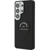 Karl Lagerfeld Case Embossed Ring Rsg Logo Magsafe For Samsung Galaxy S26 Ultra Black - (KLHMS26LPSKRSGEK)
