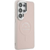 Karl Lagerfeld Case Embossed Ring Rsg Logo Magsafe For Samsung Galaxy S26 Ultra Pink - (KLHMS26LPSKRSGEP)