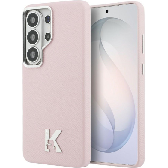 Karl Lagerfeld Case K Metal Logo Magsafe For Samsung Galaxy S26 Ultra Pink - (KLHMS26L5PGFKHGP)
