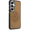 Karl Lagerfeld Case Perforated Kl Magsafe For Samsung Galaxy S26 Plus Brown - (KLHMS26MPSKRPMW)