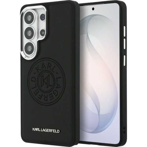 Karl Lagerfeld Case Perforated Kl Magsafe For Samsung Galaxy S26 Ultra Black - (KLHMS26LPSKRPMK)