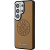 Karl Lagerfeld Case Perforated Kl Magsafe For Samsung Galaxy S26 Ultra Brown - (KLHMS26LPSKRPMW)