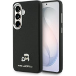 Karl Lagerfeld Case Saffiano Kc Metal Logo Magsafe For Samsung Galaxy S26 Black - (KLHMS26S6PFKCLK)