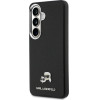 Karl Lagerfeld Case Saffiano Kc Metal Logo Magsafe For Samsung Galaxy S26 Black - (KLHMS26S6PFKCLK)