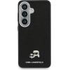 Karl Lagerfeld Case Saffiano Kc Metal Logo Magsafe For Samsung Galaxy S26 Plus Black - (KLHMS26M6PFKCLK)