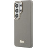LACOSTE Case Champs Elysees Gold Logo Magsafe For Samsung Galaxy S26 Ultra Taupe - (LCHMS26LPCEGT)