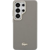 LACOSTE Case Champs Elysees Gold Logo Magsafe For Samsung Galaxy S26 Ultra Taupe - (LCHMS26LPCEGT)