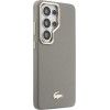 LACOSTE Case Champs Elysees Gold Logo Magsafe For Samsung Galaxy S26 Ultra Taupe - (LCHMS26LPCEGT)