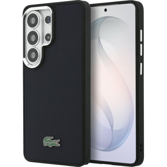 LACOSTE Case Full Wrap Petit Pique Magsafe For Samsung Galaxy S26 Ultra Navy Blue - (LCFCMS26LPLAV)
