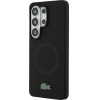 LACOSTE Case Silicone Metal Croc Logo Magsafe For Samsung Galaxy S26 Ultra Black - (LCHMS26LSLAK)