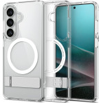 Spigen Ultra Hybrid S Mag Magsafe Case For Samsung Galaxy S26+ Clear White - (ACS11050)