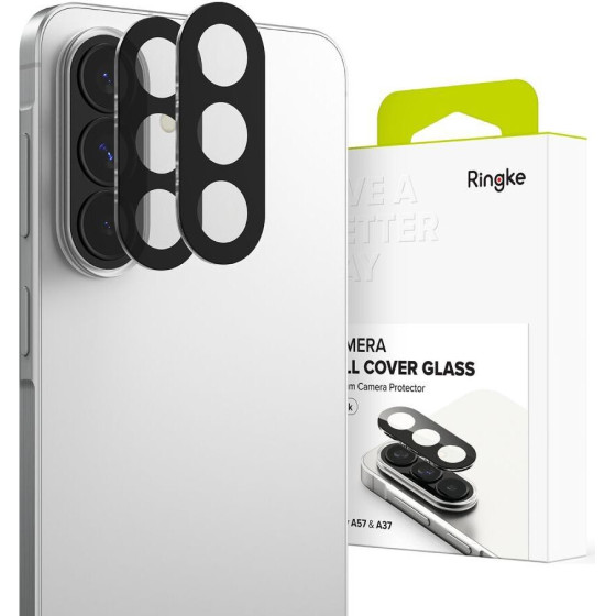 Ringke Oslona Aparatu Camera Full Cover 2-Pack Galaxy A37 / A57 5G BLACK