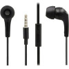 Motorola Wired Earphones Jack With Mircophone 3,5mm Ear Buds 2-s black