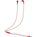 Motorola Wired Earphones Jack With Mircophone 3,5mm Ear Buds 2-s red