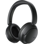 QCY H2S Lite Headphones Black - Type-C & Bluetooth Clear Call Enc iOS/Android 60hOurs 10m 40mm - (QCY-H2S Lite Black)