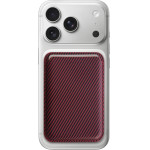 Carbon Fiber Cardslot case, Magsafe /red/ OEM