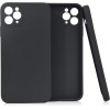 Silicone Matt Apple Iphone 12 Pro Max /black/ OEM