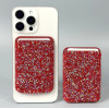 Sparkle Diamonds Cardslot Card case, Magsafe /Light pink/ OEM
