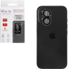 Volte-Tel Tempered Glass Iphone 16 6.1''/16 Plus 6.9'' 9H 0.25mm 3D Curved For Camera BLACK