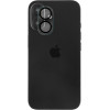 Volte-Tel Tempered Glass Iphone 16 6.1''/16 Plus 6.9'' 9H 0.25mm 3D Curved For Camera BLACK