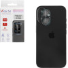 Volte-Tel Tempered Glass Iphone 16 6.1''/16 Plus 6.9'' 9H 0.25mm 3D Curved For Camera TRANSPARENT