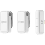 RODE RODE Wireless Micro - 2-Channel Digital Wireless system, Lightning, White - (WIMICROLW)