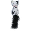 ZOLUX Chatouille Cat With Feathers And Catnip - Cat Toy - 13cm
