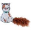 ZOLUX Chatouille Cat With Feathers And Catnip - Cat Toy - 13cm