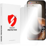 Smart Protection - Premium Classic (2 pack) - Motorola Moto G77 - Clear