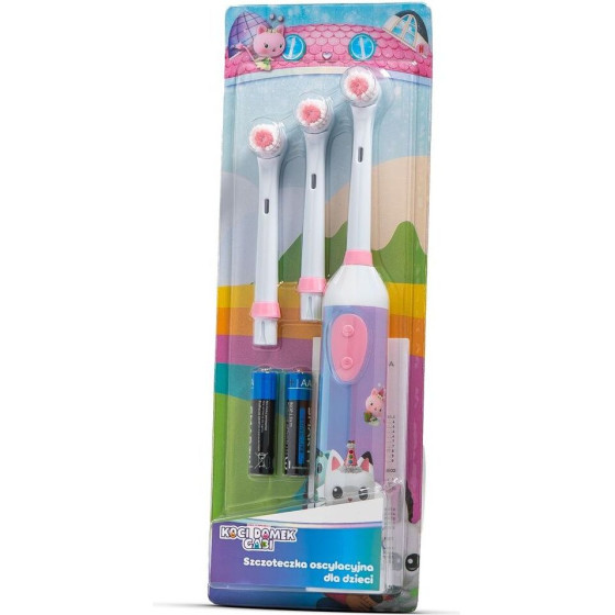 Huslog Gabby's Dollhouse Oscillating children's Toothbrush white