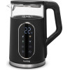 Huslog Glass Kettle Wit Touch Panel Black 1,7L 2200W