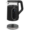 Huslog Glass Kettle Wit Touch Panel Black 1,7L 2200W