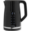Huslog Grooved Kettle With Touch Panel Black 1,7L 2200W